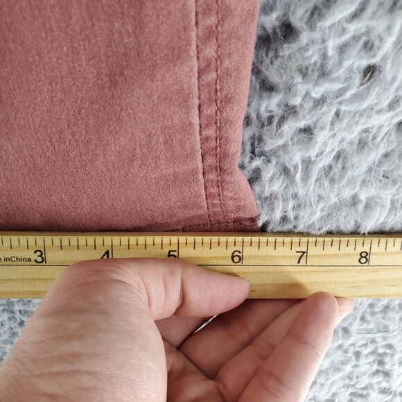 Market & Spruce Jeans Womens Size 14 Mauve Pink Casual Slim Fit Stretch Denim - Picture 10 of 12